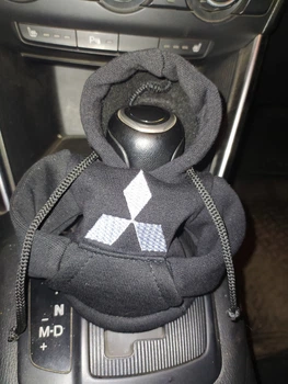 Чехол кофта Худи аксессуар на КПП Car Hoodie мицубиси Mitsubishi черный