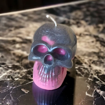 Свічка до Helloween Your Candles Череп з парафіну