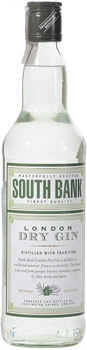Джин South Bank London Dry Gin 1 л 37.5% (5021692101009)