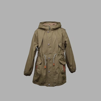 Куртка Парка утеплена демісезонна для хлопчика Aixinger Wear 2273 134 см Хакі