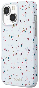 Etui Uniq Coehl Terrazzo do Apple iPhone 13 Biały (8886463678770)