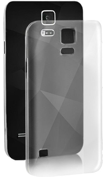 Панель Qoltec Silikon для Samsung Galaxy S5 i9600 Transparent (5901878512501)