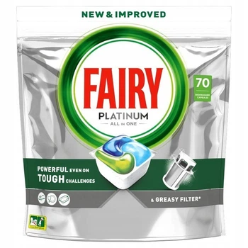 Капсули для миття посуду в посудомийних машинах FAIRY CAPS PLATINUM regular 70шт