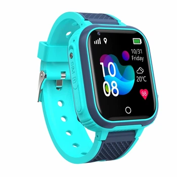 Детские наручные смарт часы Smart Baby Watch LT21 с GPS (Синий)