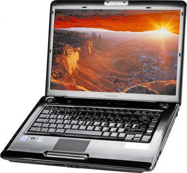 Ноутбук Toshiba Satelite A300-Intel C2D T5870-2.0GHz-4Gb-DDR2-320Gb-HDD-W15.4-DVD-R-Web-ATI Mobility Radeon HD 3400-(B)-Б/У