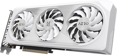 Відеокарта Gigabyte PCI-Ex GeForce RTX 4060 Aero OC 8GB GDDR6 (128bit) (2550/17000) (2 x HDMI, 2 x DisplayPort) (GV-N4060AERO OC-8GD 1.0)