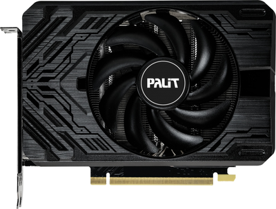 Відеокарта Palit PCI-Ex GeForce RTX 4060 Ti StormX 8GB GDDR6 (128bit) (2535/18000) (HDMI, 3 x DisplayPort) (NE6406T019P1-1060F)