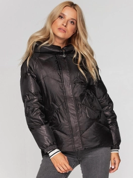 Куртка зимова жіноча PERSO BLH211002F 3XL Чорна (5908312935506)