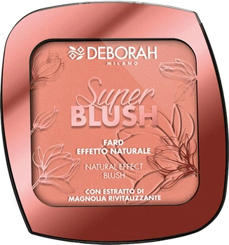 Румяна для лица Deborah Super Blush Матовые 02 Coral Pink 9 г (8009518415490)