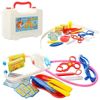 Игровой набор доктора Limo Toy M-0463-ABU-R-1832AB 18 предметов 4062582