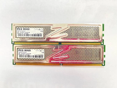 Оперативная память OCZ DDR2 4Gb Kit (2*2Gb) 1000MHz PC3-8000 Б/У