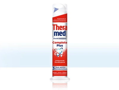 Зубна паста Theramed помпа Complete Plus 100 мл (4015100186161)