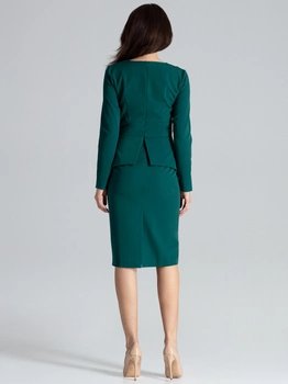 Сукня жіноча Lenitif K491 S Зелена (5902194354608)