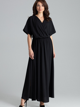 Сукня жіноча Lenitif L055 XL Чорна (5902194372626)