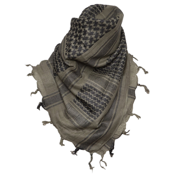 Шарф арафатка (Шемаг) SHEMAGH SCARF 110X110CM KHAKI/BLACK Олива/Черный