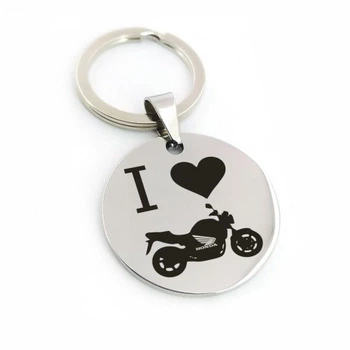 Брелок для мотоцикла I love Honda (макет 502)