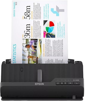 Сканер Epson ES-C320W Black (8715946718286)
