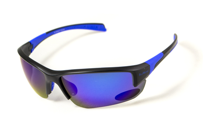 Очки поляризационные BluWater Samson-3 Polarized (g-tech blue) синие зеркальные