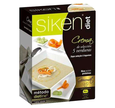 Кремовий суп Siken з овочами 7 шт (8424657105154)