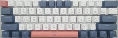 Механічна клавіатура з HOT-SWAP Machenike K500 61Key, RED SWITCH, EN/UKR, RGB (K500-61R)