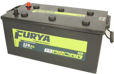 Акумулятор FURYA 12В 220Агод/1100А HD (L+ Стандартні клеми) 513x273x237 B00 (BAT220/1100L/HD/FURYA)