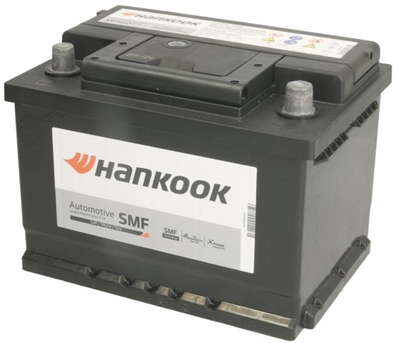 Аккумулятор Hankook 12В 60Ач/510А (R+ стандартные) 242x174x175 B13 (MF56077)