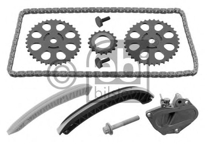 Комплект ланцюга ГРМ VAG 1,2 12V BME,BZG (вир-во Febi) Febi Bilstein (30607)