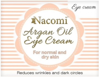 Крем для області навколо очей Nacomi Moisturizes Nourishes Skin 15 мл (5901878688015)