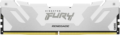 Оперативна пам'ять Kingston FURY DDR5-6800 16384MB PC5-54400 Renegade 1Rx8 White (KF568C36RW-16)