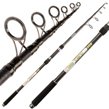 Карповик телескопический спиннинг дальний заброс Goss Tele Carp Profi 3 м тест 150-300 карбон
