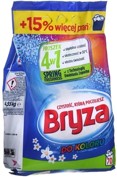 Proszek do prania Bryza Color 4 w 1 Spring Freshness 4.55 kg (5908252001514)