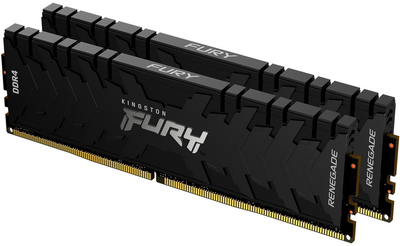 Оперативная память Kingston Fury DDR4-4000 16384MB PC4-32000 (Kit of 2x8192) Renegade Black (KF440C19RBK2/16)