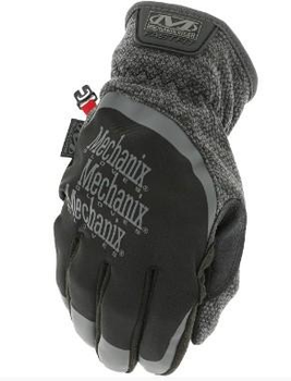 Зимние тактические военные Softshell перчатки всу чёрные Mechanix ColdWork FASTFIT с пальцами для сенсора, 954752586-L