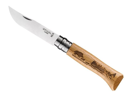 Складаний ніж 85мм, дуб Opinel Animalia Wild Boar 08 002331