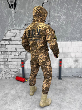 Мужской тактический костюм SoftShell пиксель размер 3XL