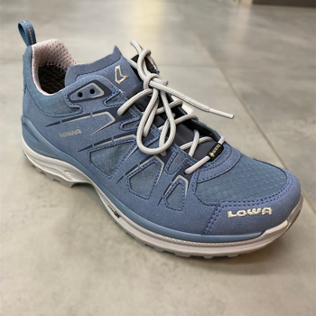 Кросівки трекінгові Lowa Innox Evo Gtx Lo Ws, 39 р, колір Блакитний (light grey), легкі черевики трекінгові