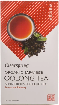 Чай зеленый Clearspring Oolong Organic 1.8 г х 20 пакетиков (5021554001638)