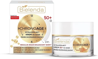Разглаживающий дневной крем для лица 50+ - Bielenda Chrono Age 24H Smoothing Anti-Wrinkle Day Cream 50ml (1099367-1462484-2)