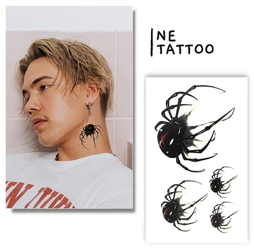 Тимчасовий тату "Павук" - Ne Tattoo Тимчасовий тату "Павук" (1шт) (982333-0-2)