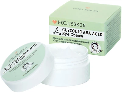 Крем для кожи вокруг глаз с гликолевой кислотой Hollyskin Glycolic AHA Acid Eye Cream 10ml (922853-854178-2)