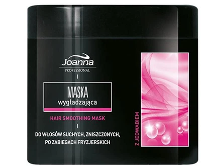 Разглаживающая маска для волос с шелком Joanna Professional Smoothing Hair Mask With Silk 500g (708809-635926-2)