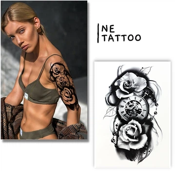 Временные тату "Время расцветать" - Ne Tattoo Временные тату "Время расцветать" (1шт) (982315-0-2)