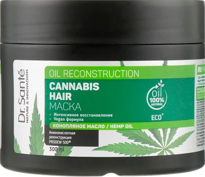 Маска для волос Dr. Sante Cannabis Hair Oil Reconstruction 300ml (908980-830818-2)