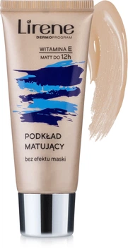 Матирующая основа для макияжа Lirene Nature Matte Foundation 12 - Naturalny (30 мл) (228016-943305-2)