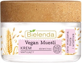 Крем матирующий для лица Bielenda Vegan Muesli Mattifying Day Night Cream 50ml (865175-791406-2)