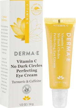 Крем від темних кіл під очима з вітаміном С та кофеїном Derma E Vitamin C 14g