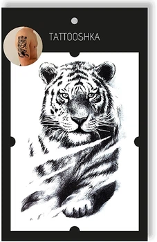Временное тату "Тигр" - Tattooshka Временное тату "Тигр" (1шт) (978423-0-2)