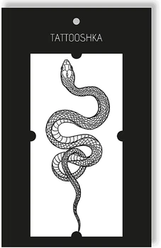 Временное тату "Змея 20 см" - Tattooshka Временное тату "Змея 20 см" (1шт) (979754-0-2)