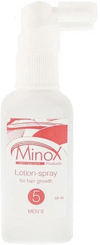 Лосьон-спрей против выпадения волос для мужчин MinoX 5 Lotion-Spray For Hair Growth 200ml (635405-958636-2)