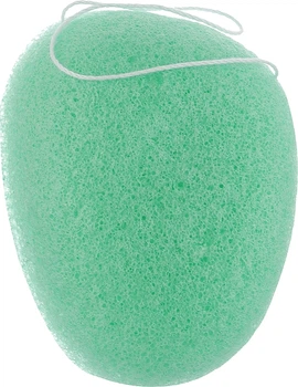 Спонж для лица конняку CS077G, зеленый - Cosmo Konjac Sponge Craft Box Green Tee Спонж для лица конняку CS077G, зеленый (1шт) (961174-0-2)